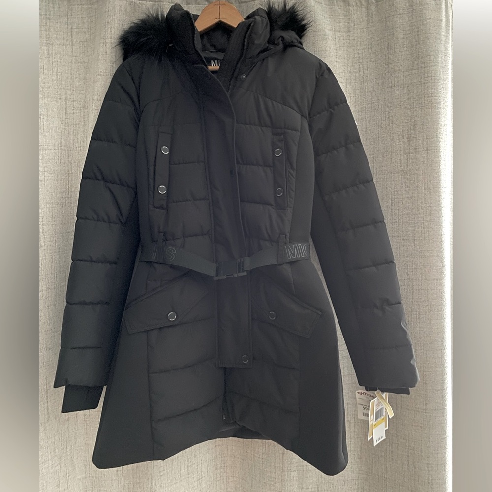 NEW (with tags!) - MICHAEL KORS Black Winter Jacket Size: Medium